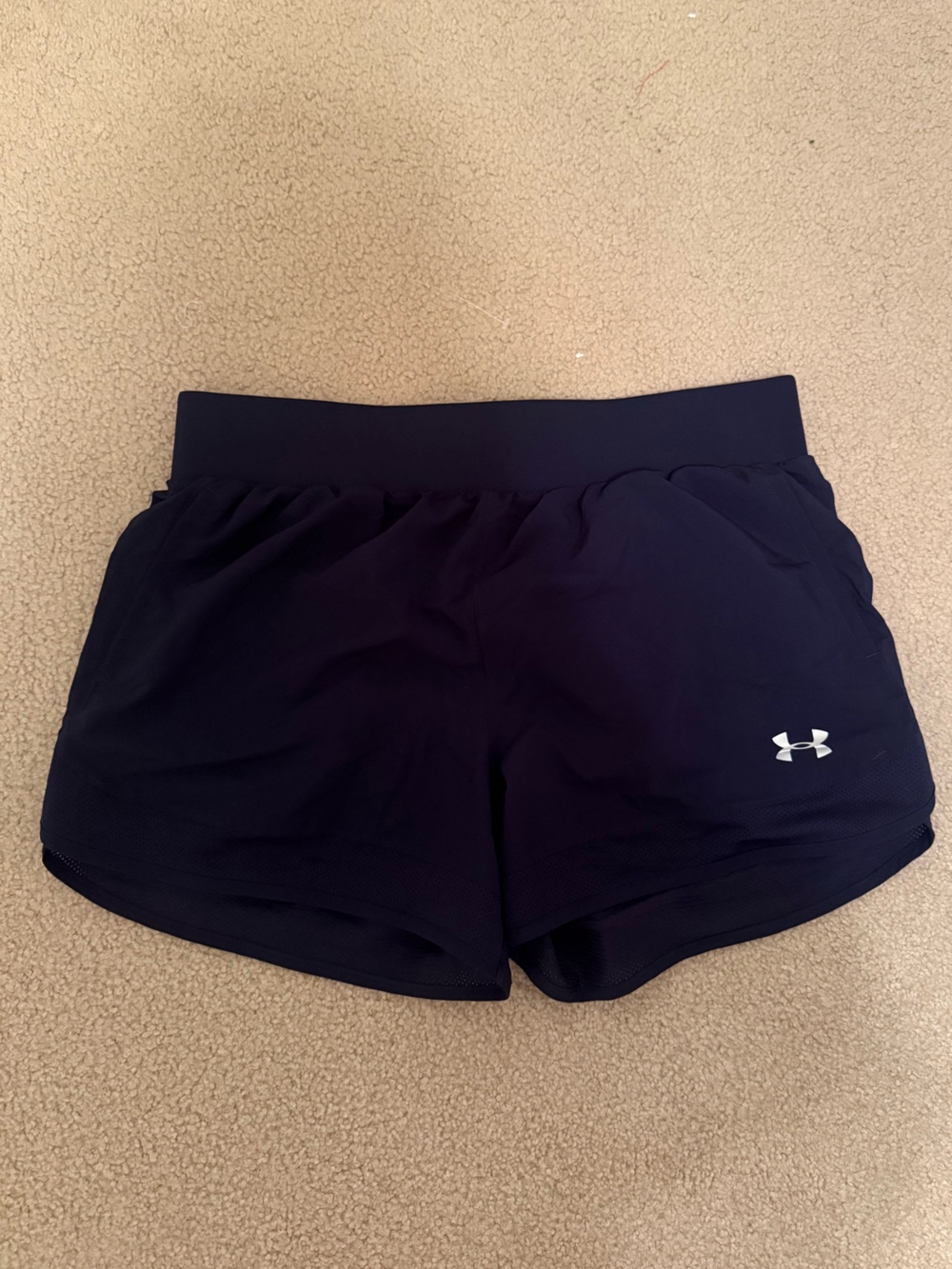 Under Armour Navy Blue Women's Performance Shorts